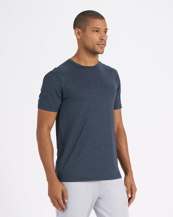 Zephyr Tee | Indigo Heather