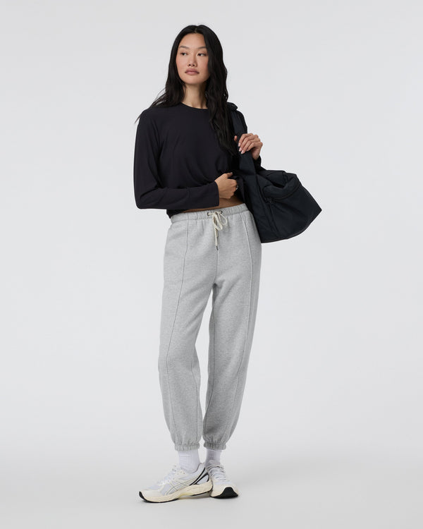 Long Sleeve Cove Relaxed Tee | Black