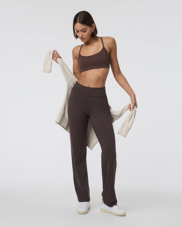 Halo Straight Leg Trouser | Java Heather