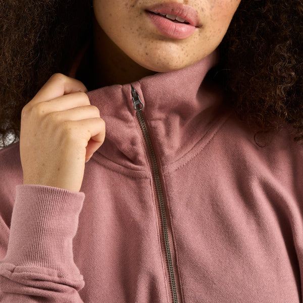Sunnyside Half Zip | Burnt Clay