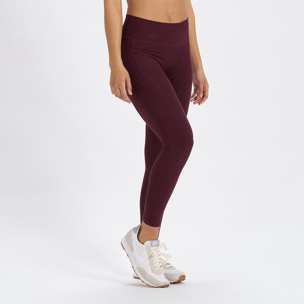 Elevation Performance Legging | Cerise Heather