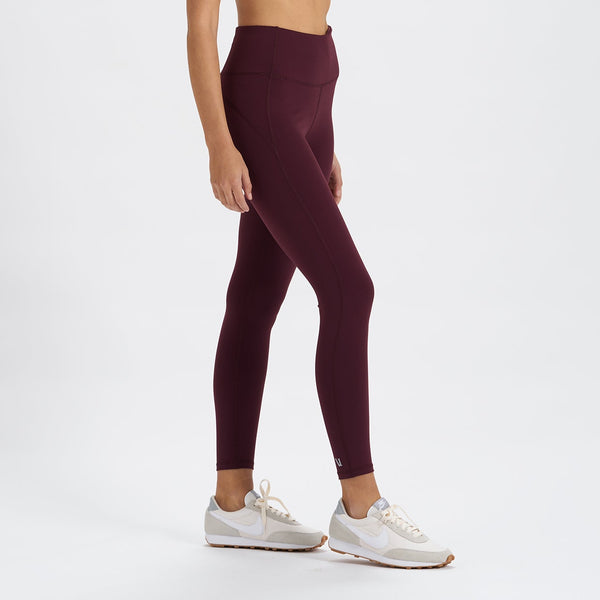 Pace High Rise Legging | Cerise