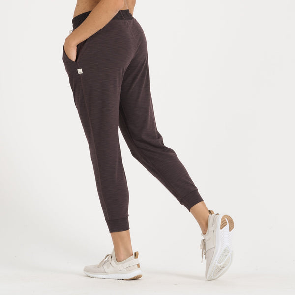 Lux Rib Performance Jogger | Quartz Heather