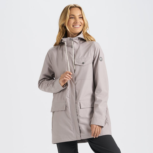 Womens Palisades Rain Jacket | Putty