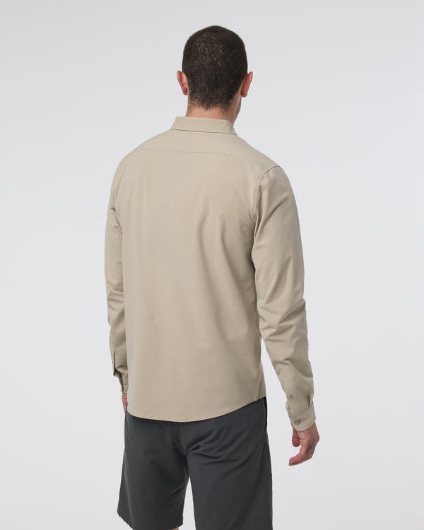 Long Sleeve Bridge Button Down | Winter Pear