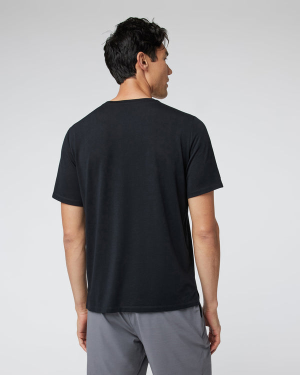 Current Mesh Tee | Black