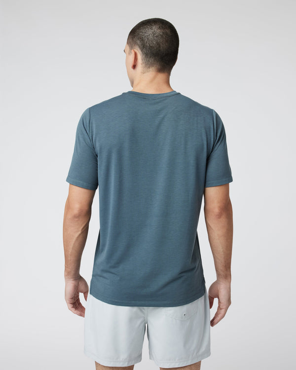 Current Mesh Tee | Lake