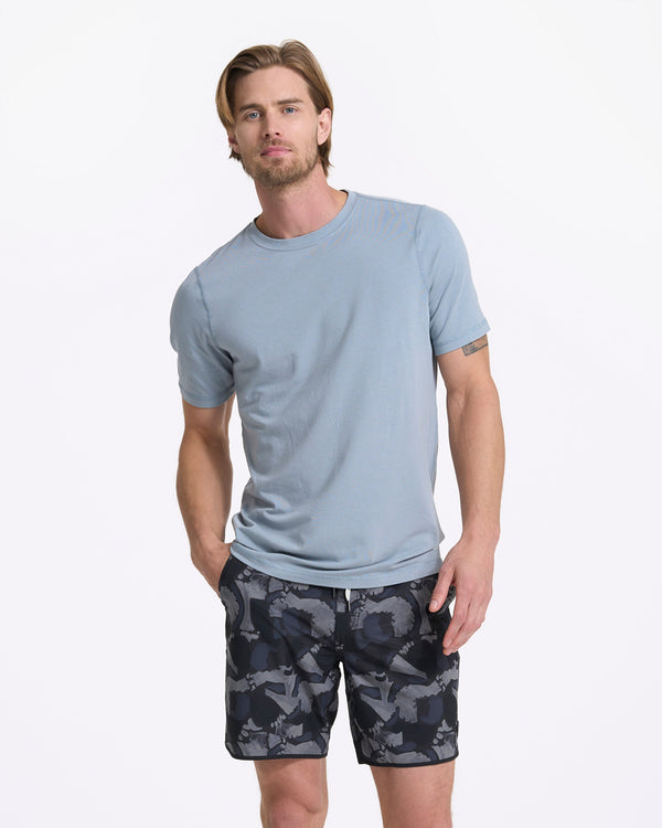 Tuvalu Tee | Light Cloud