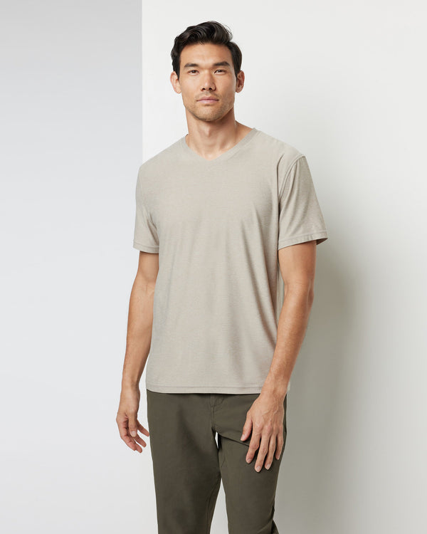 Strato Tech V-Neck | Toast Heather