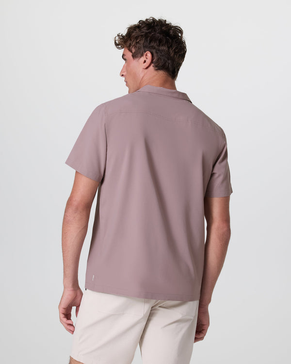 Seaport Button Down | Dark Umber Heather