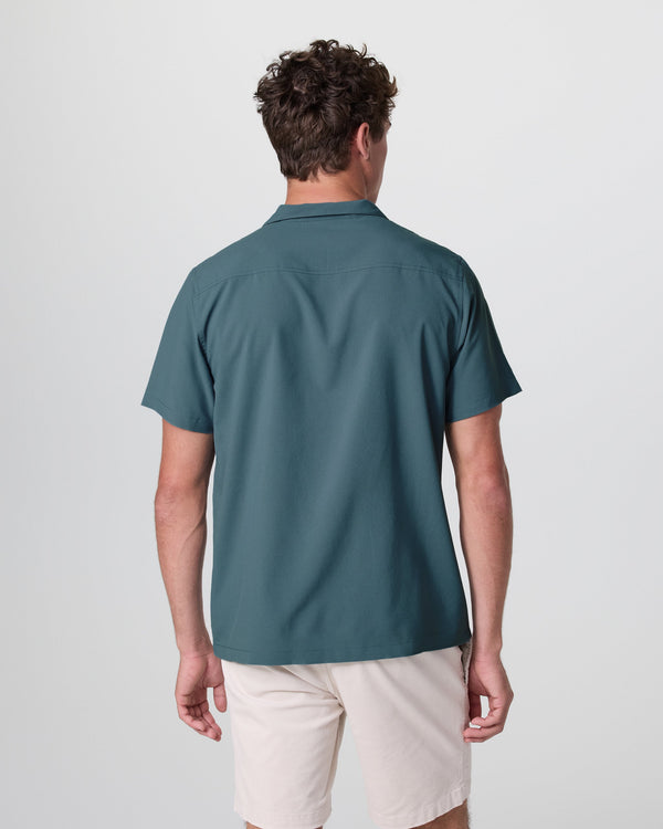 Seaport Button Down | Light Deep Sea Heather