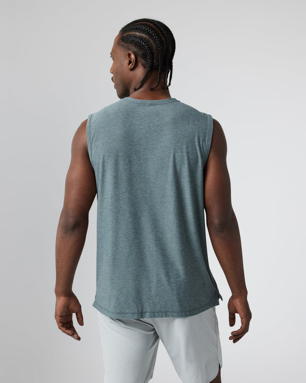 Strato Muscle Tee | Kashmir Heather