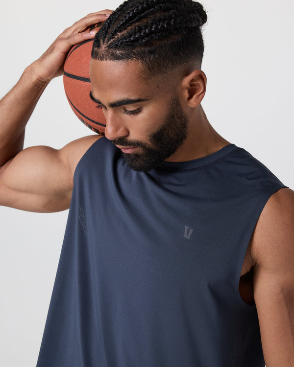 Viewpoint Muscle Tank | Navy