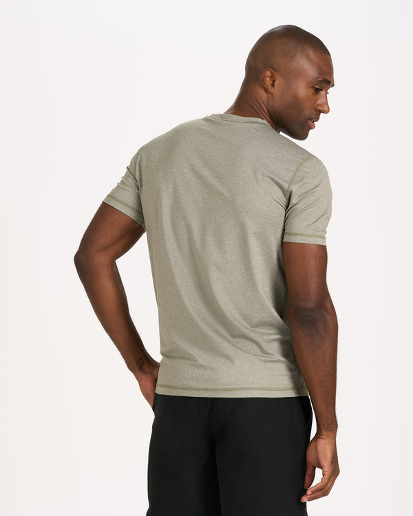 Tradewind Performance Tee | Army Heather