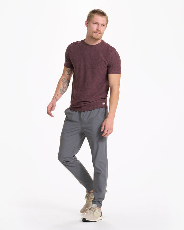 Strato Tech Tee | Chestnut Heather