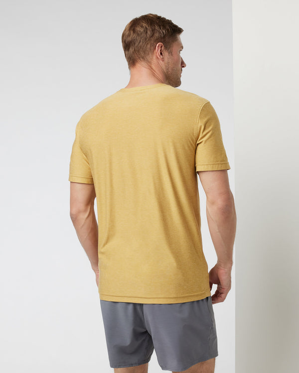 Strato Tech Tee | Brass Heather