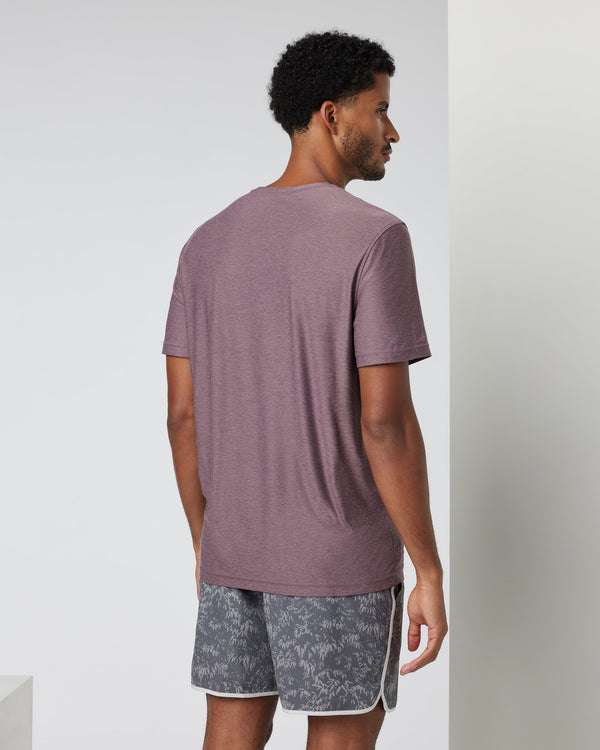 Strato Tech Tee | Elderberry Heather