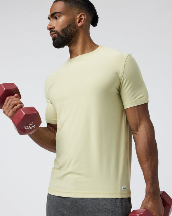 Strato Tech Tee | Pale Citron