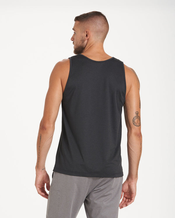 Tradewind Performance Tank | Black Heather