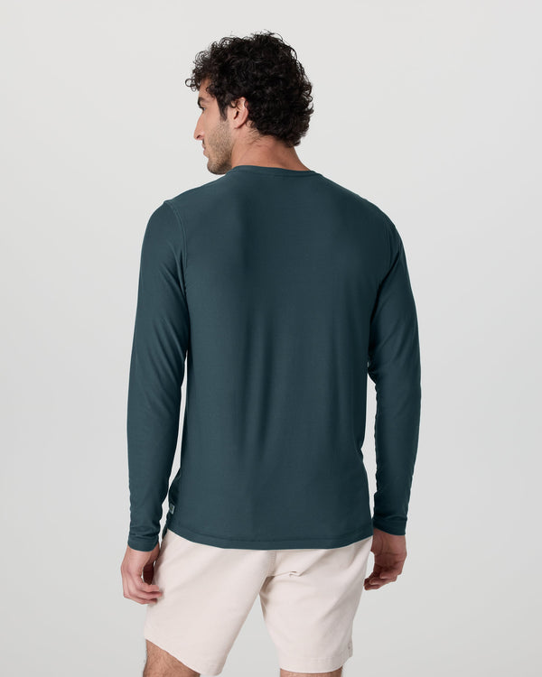 Long Sleeve Strato Tech Tee | Deep Sea