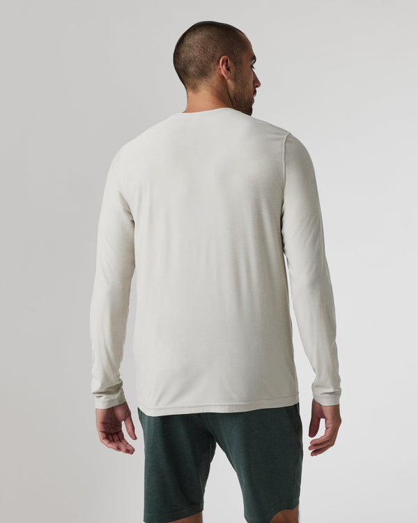 Long-Sleeve Strato Tech Tee | Salt Heather