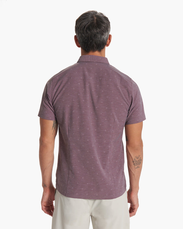 Short Sleeve Bridge Button Down | Hazel Dot