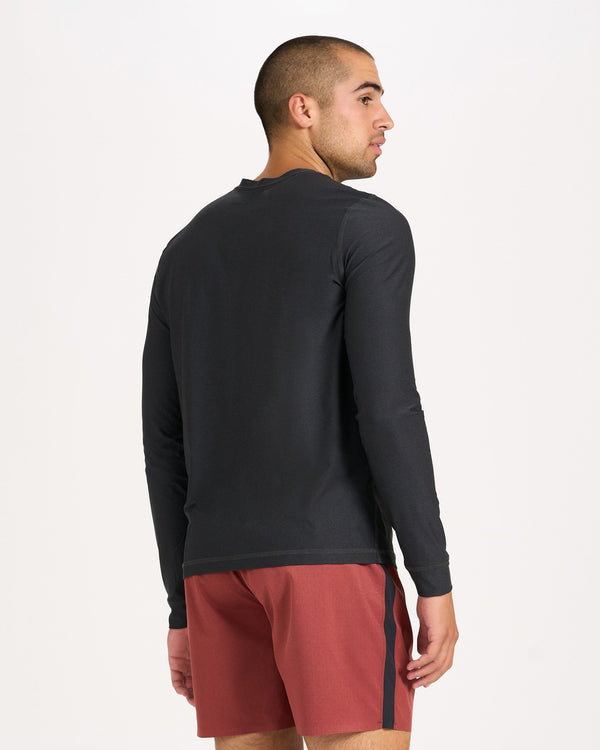 Long-Sleeve Uluwatu 2.0 Water Tee | Black Heather