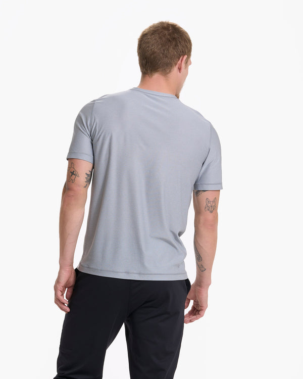 Grandview Tech Tee | Light Heather Grey