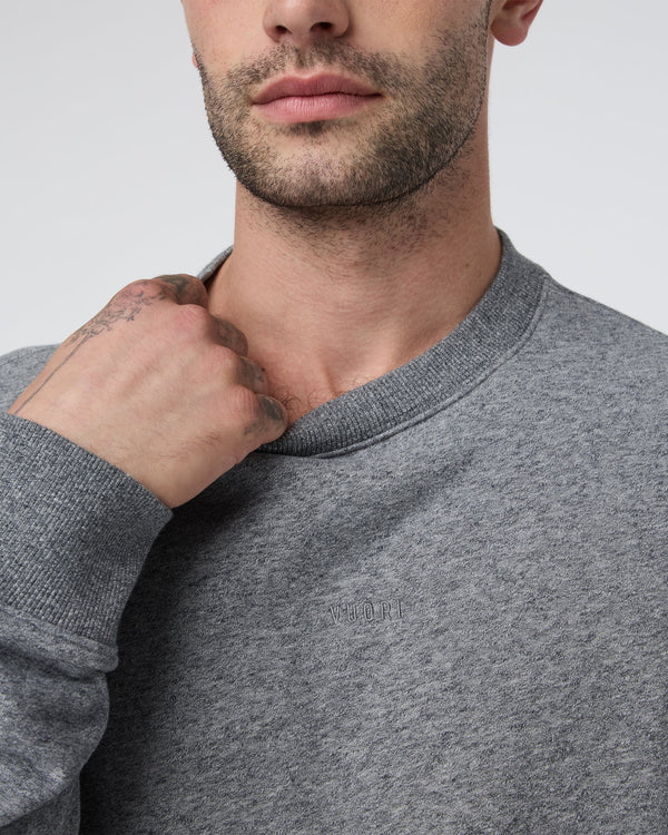Cypress Logo Crew | Heather Grey