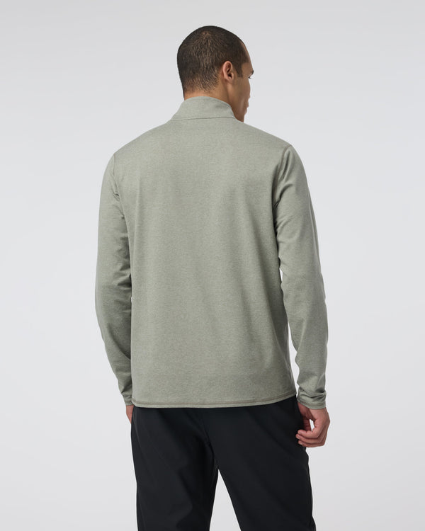Ponto Half Zip Mock Neck | Laurel Heather