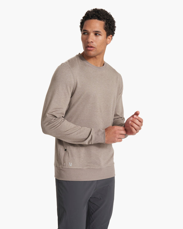 Ponto Performance Crew | Walnut Heather