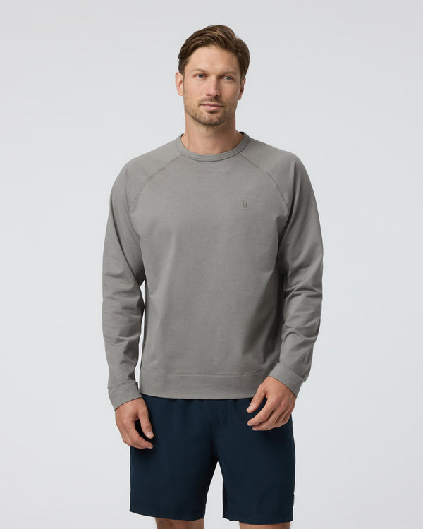 Coronado Crew Relaxed Fit | Dolomite Heather