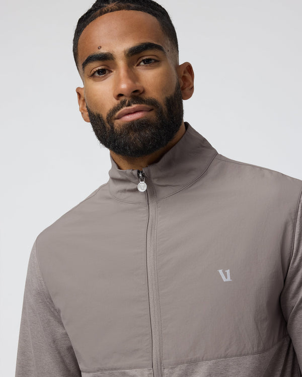 Sunday Element Track Jacket | Mocha Heather