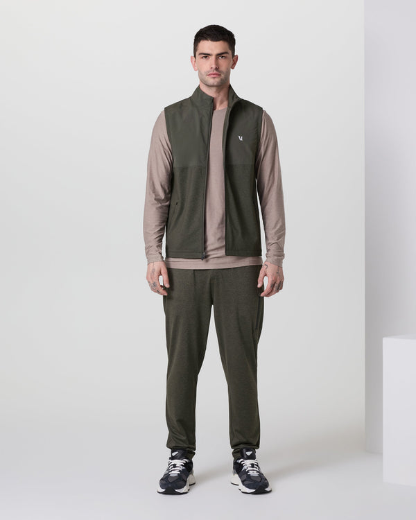 Sunday Element Vest | Kale Heather