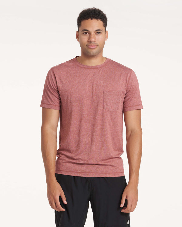 Tradewind Performance Tee | Sienna Heather