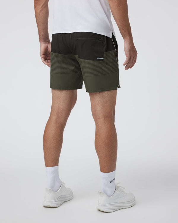 Trail Short 2.0 | Dark Oregano Stripe