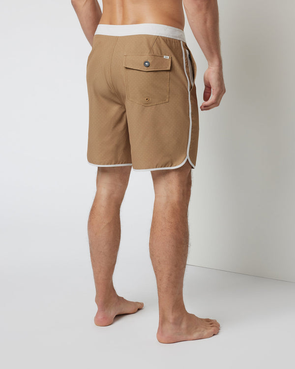 Cruise Boardshort | Bronze Micro Dot