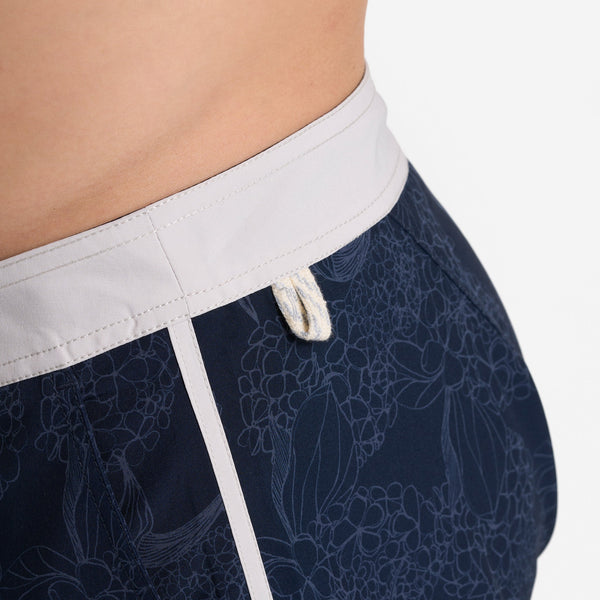 Cruise Boardshort | Ink Hydrangea