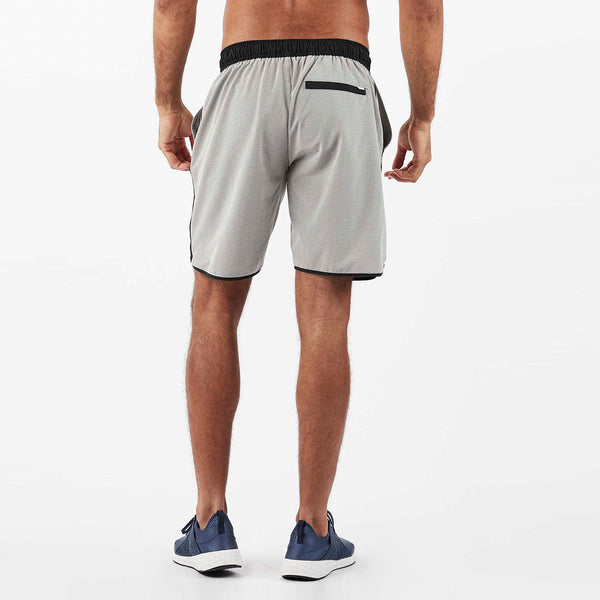 Banks Short | Engineered Grey Stripe