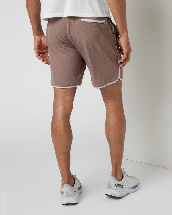 Banks Short | Clove Linen Texture