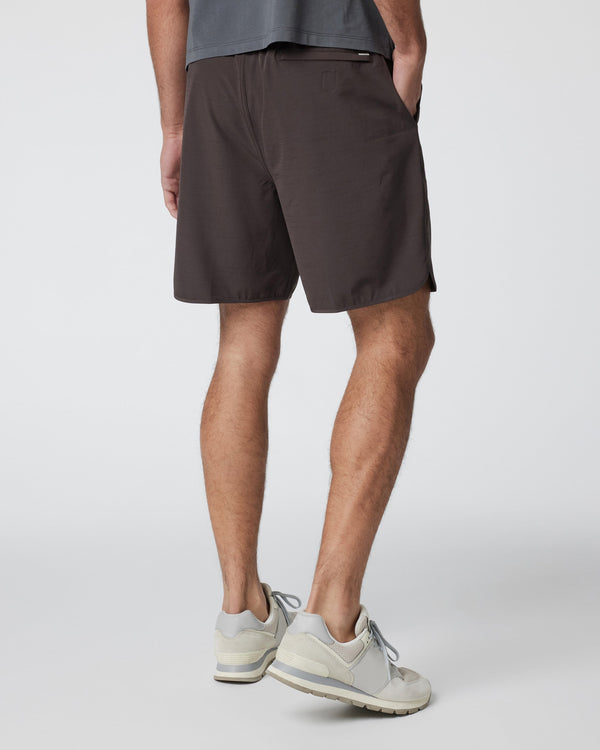 Banks Short | Sangria Slub Stripe