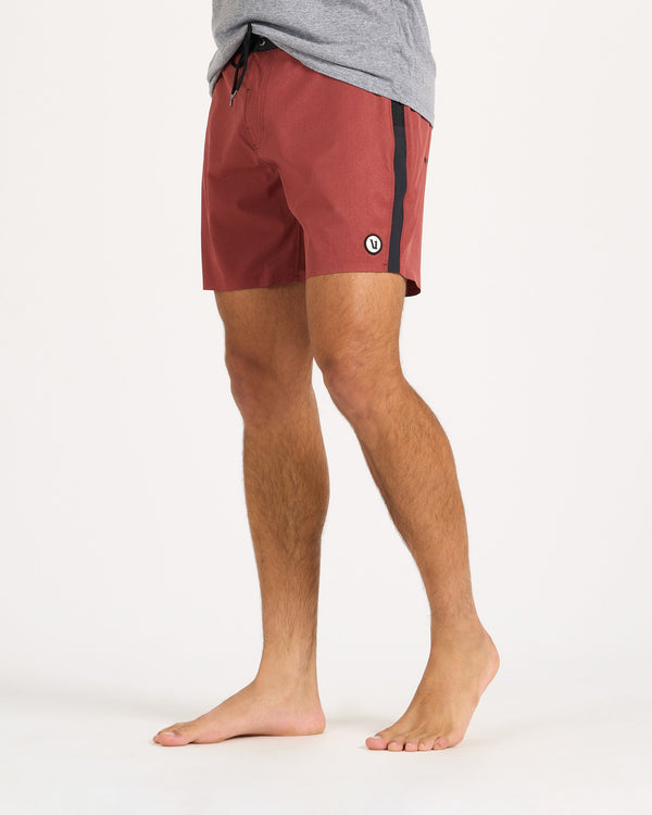 Peak Boardshort | Red Clay Micro Dot