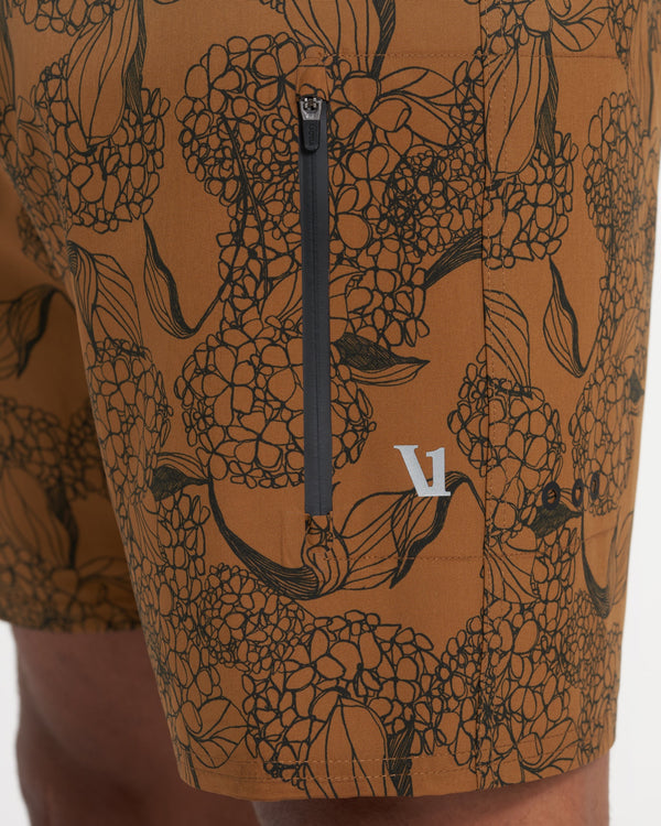 Infinity Boardshort | Caramel Hydrangea