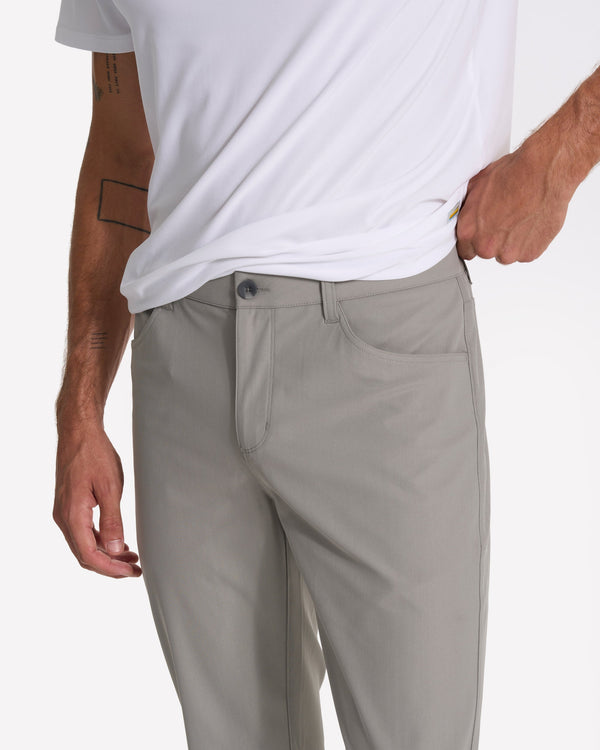 Meta Pant Athletic Slim Fit 34 | Driftwood