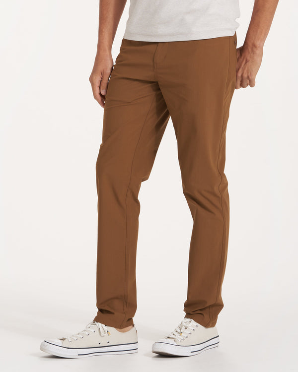 Meta Pant Athletic Slim Fit 30 | Tobacco