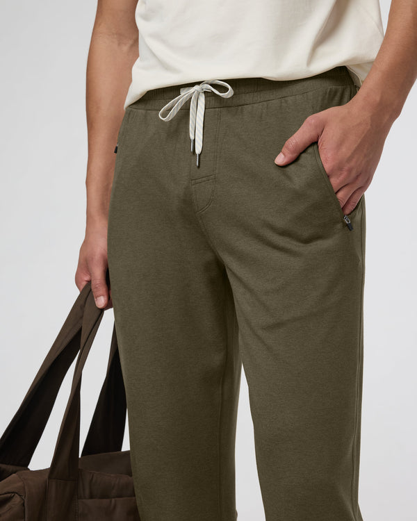 Ponto Performance Jogger | Moss Green Heather