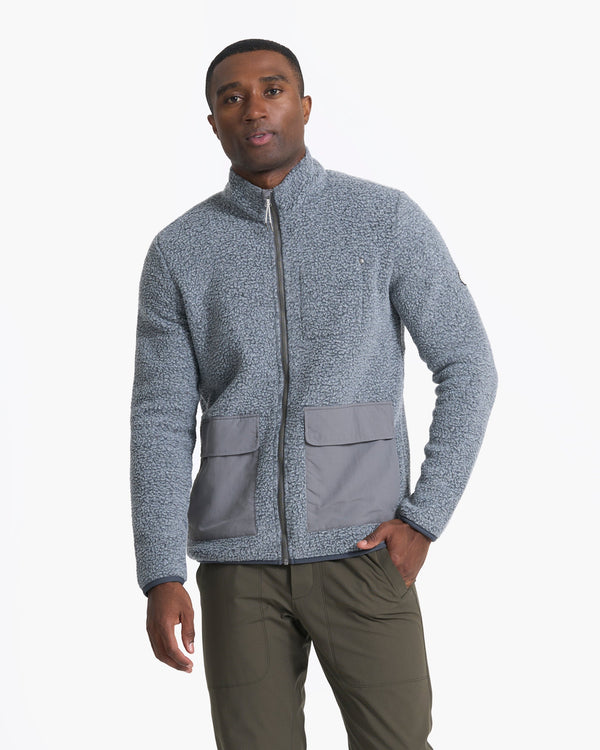 Idyllwild Sherpa Jacket | Heather Grey