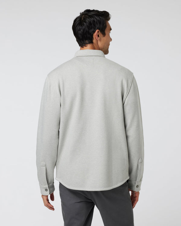 Del Mar Fleece Shirt Jacket | Vapor Heather