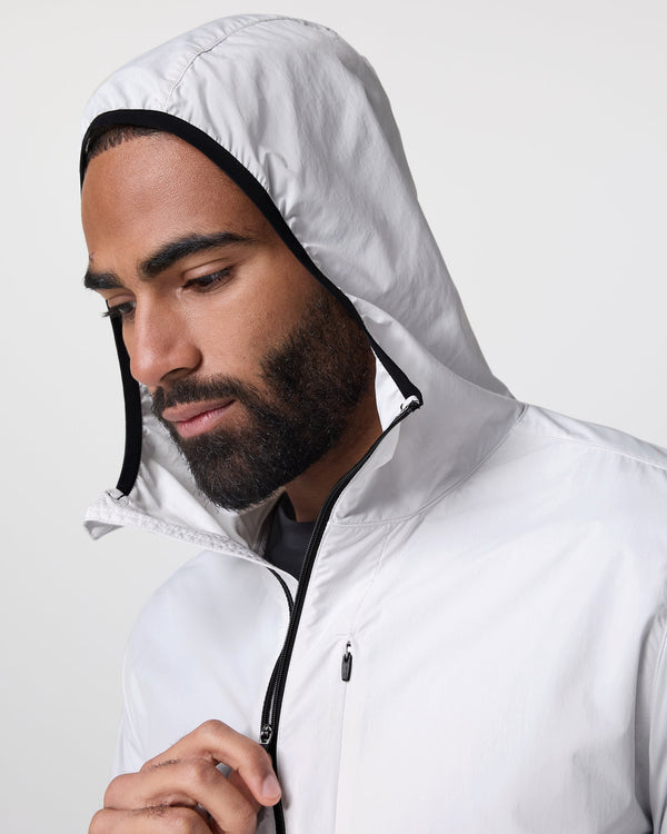 Ronan Packable Jacket | Frost Grey
