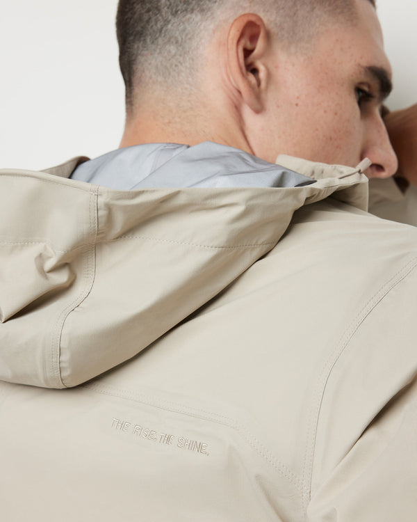 Rainstorm Packable Jacket | Toast